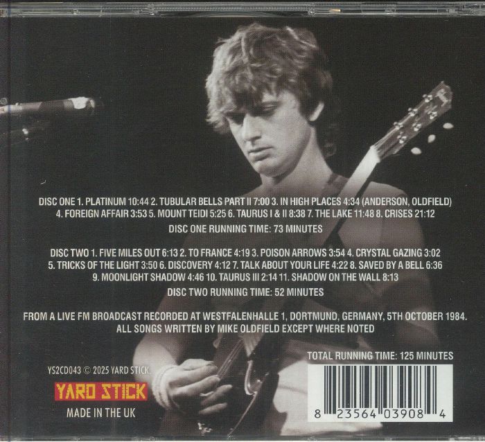 OLDFIELD, Mike - Saved By The Bell