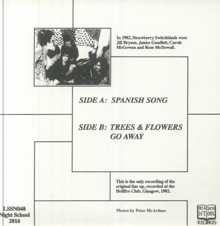 STRAWBERRY SWITCHBLADE - 1982 4 Piece Demo