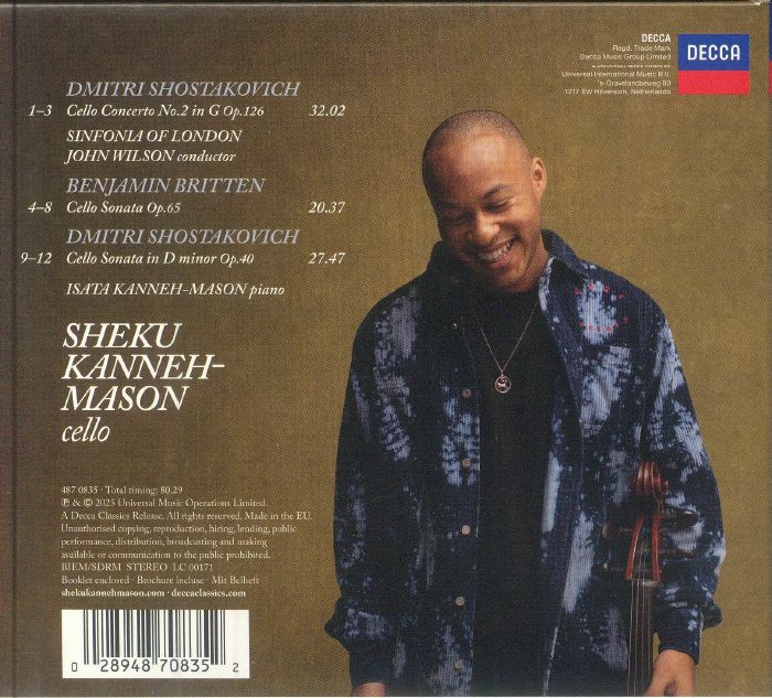 SHOSTAKOVICH, Dmitri/BENJAMIN BRITTEN/SHEKU KANNEH MASON - Shostakovich & Britten