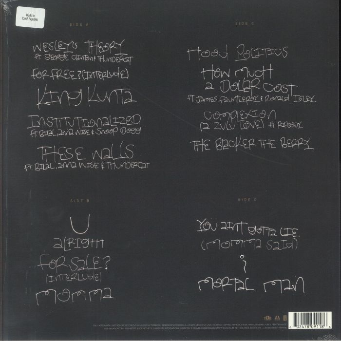 LAMAR, Kendrick - To Pimp A Butterfly (10th Anniversary Edition)