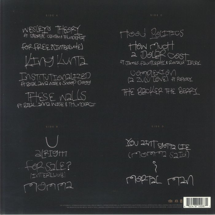 LAMAR, Kendrick - To Pimp A Butterfly (10th Anniversary Edition)