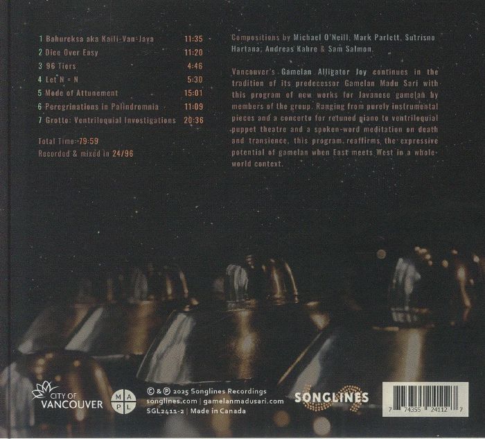 GAMELAN ALLIGATOR JOY - Penumbra