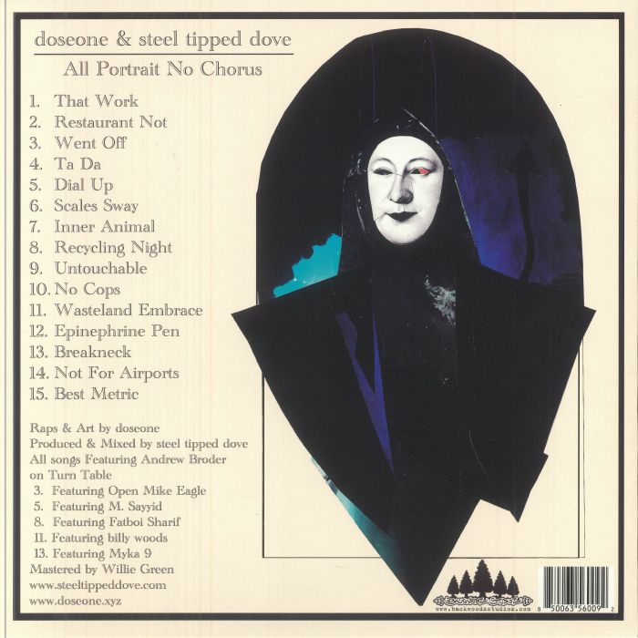 DOSEONE/STEEL TIPPED DOVE - All Portrait No Chorus - LP