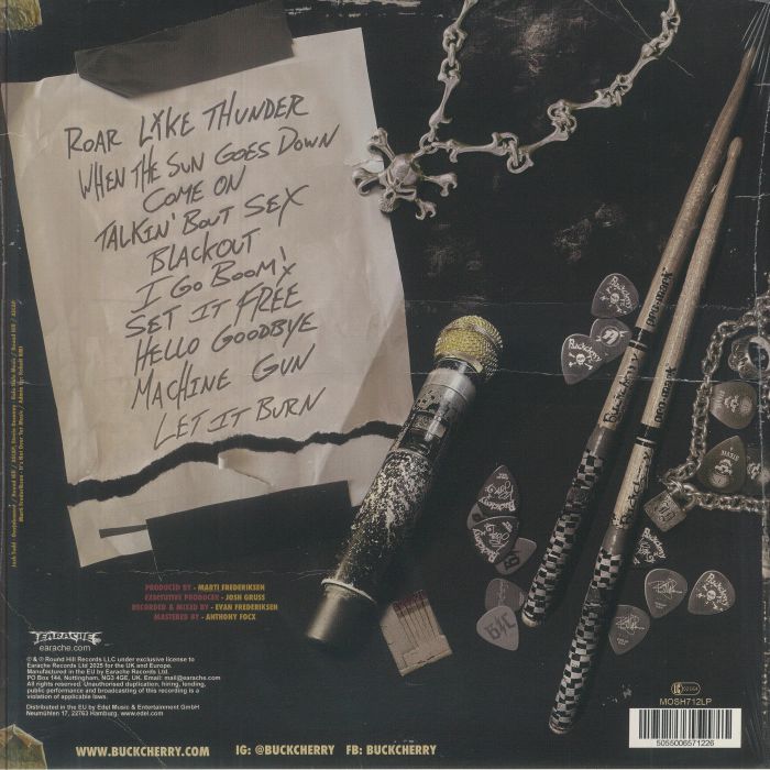 BUCKCHERRY - Roar Like Thunder