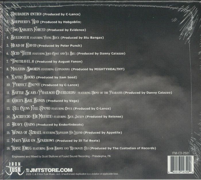 PAZ, Vinnie - God Sent Vengeance