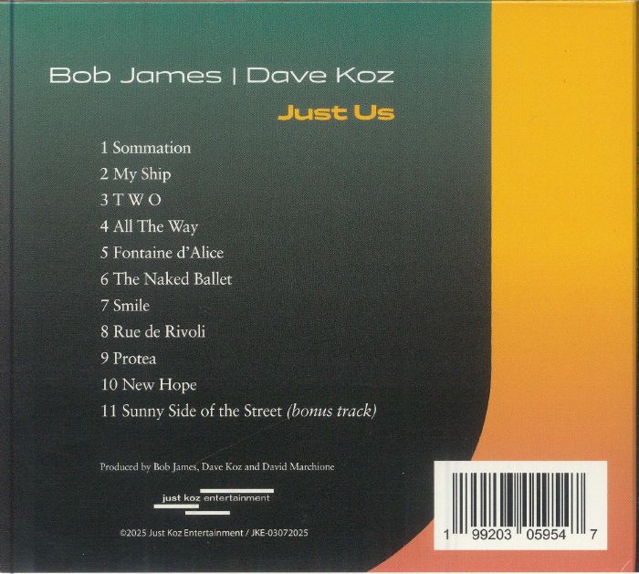JAMES, Bob/DAVE KOZ - Just Us