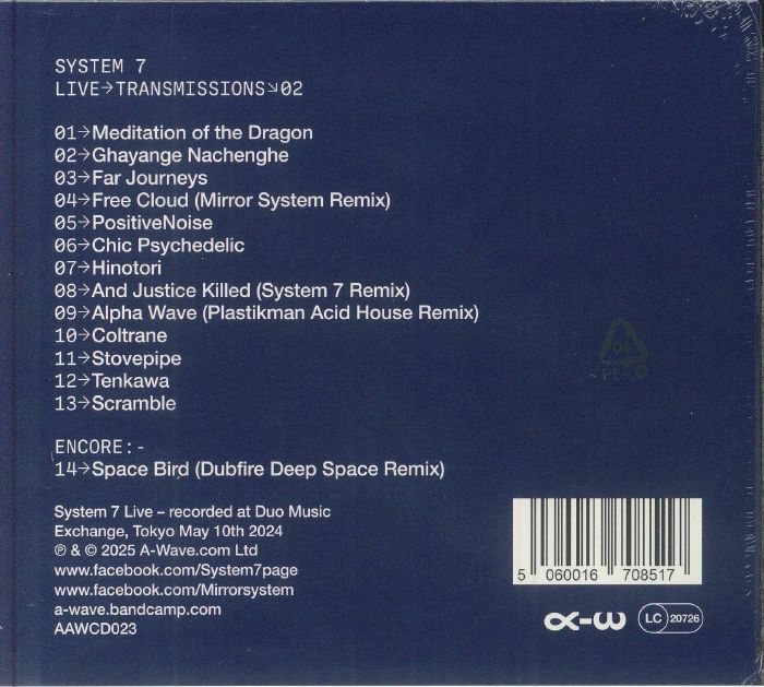 SYSTEM 7 - Live Transmissions 02