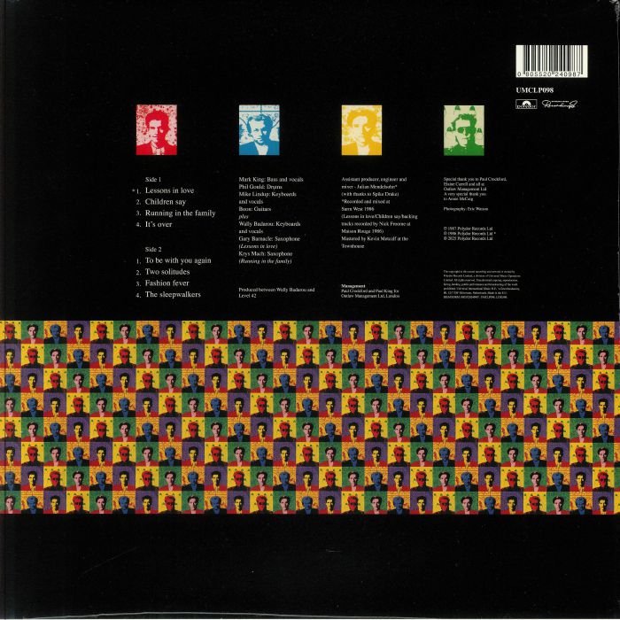 LEVEL 42 - Running In The Family (reissue)