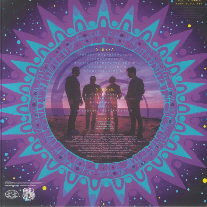 MISS LAVA - Under A Black Sun