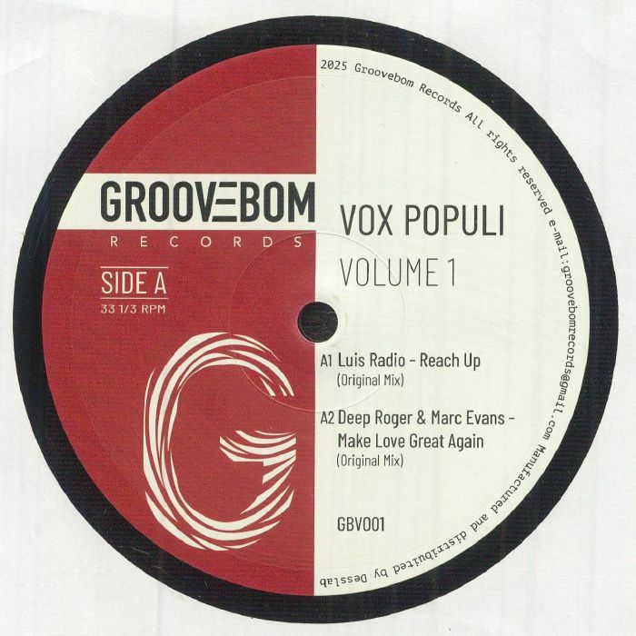 Luis Radio | Deep Roger | Marc Evans | Woody Bianchi | Pietro Nicosia – Vox Populi Volume 1 vinyl cover