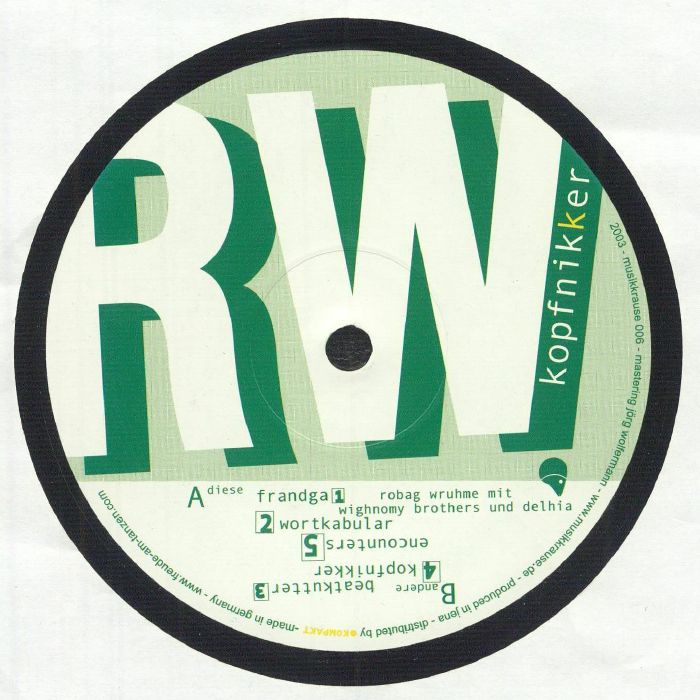ROBAG WRUHME - Kopfnikker