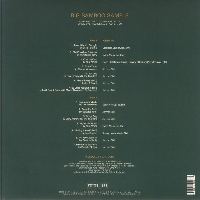 VARIOUS - Big Bamboo Sample (reissue)