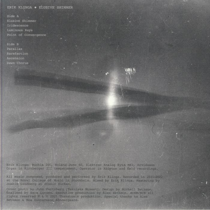 KLINGA, Eric - Elusive Shimmer