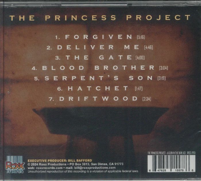 PRINCESS PROJECT, The - A Glow In The Dark Age (remastered)