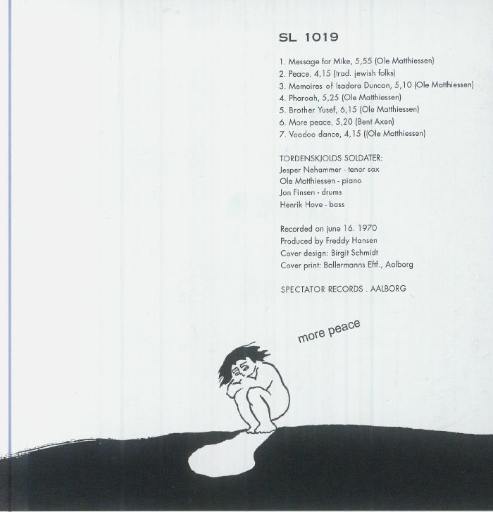 TORDENSKJOLDS SOLDATER - Peace (reissue)