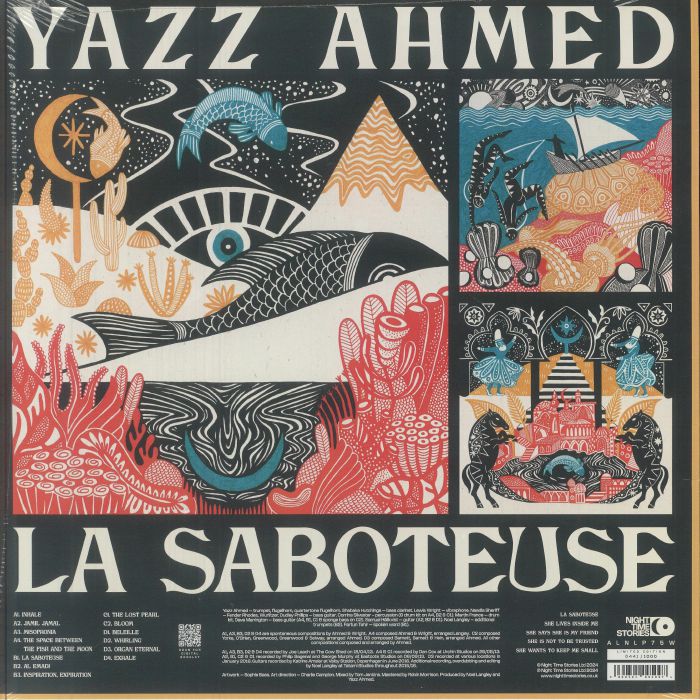 AHMED, Yazz - La Saboteuse (reissue)