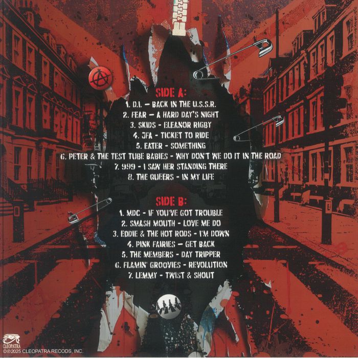 VARIOUS - Anarchy On Abbey Road: A Punk Tribute To The Beatles
