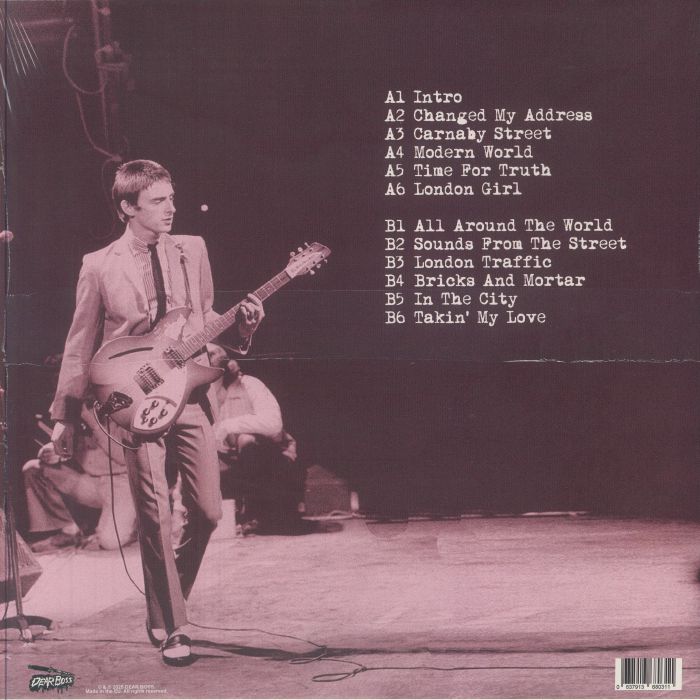 JAM, The - Live At The Rat Boston 1977