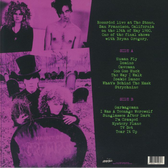 CRAMPS, The - Black Leather: Live At The Stone San Francisco 13th May 1980