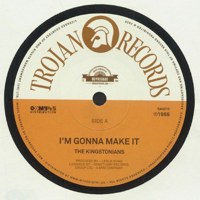 邦楽 KINGSTONIANS / I'M GONNA MAKE IT The Kingstonians – I'm Gonna Make It – Vinyl (7