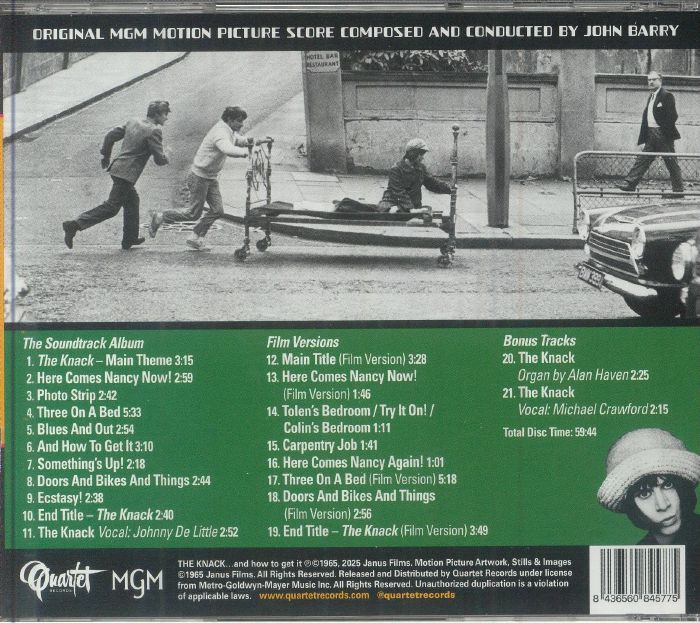 BARRY, John - The Knack & How To Get It (Soundtrack) (60th Anniversary Archival Edition)