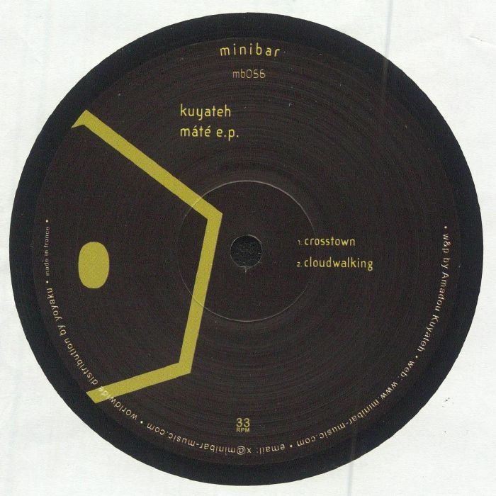 Kuyateh – Mate EP vinyl cover
