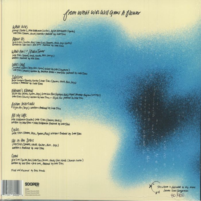 TITUS, Luke - From What Was Will Grow A Flower