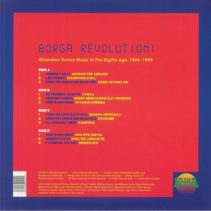 VARIOUS - Borga Revolution! Vol 3: Ghanian Dance Music In The Digital Age 1984-1999