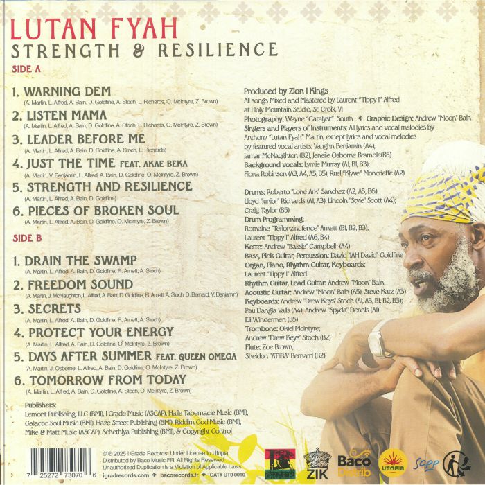 FYAH, Lutan - Strength & Resilience