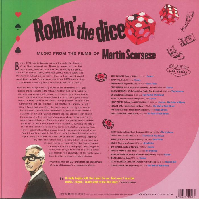 AA VV - Rollin' The Dice: Music From The Films
