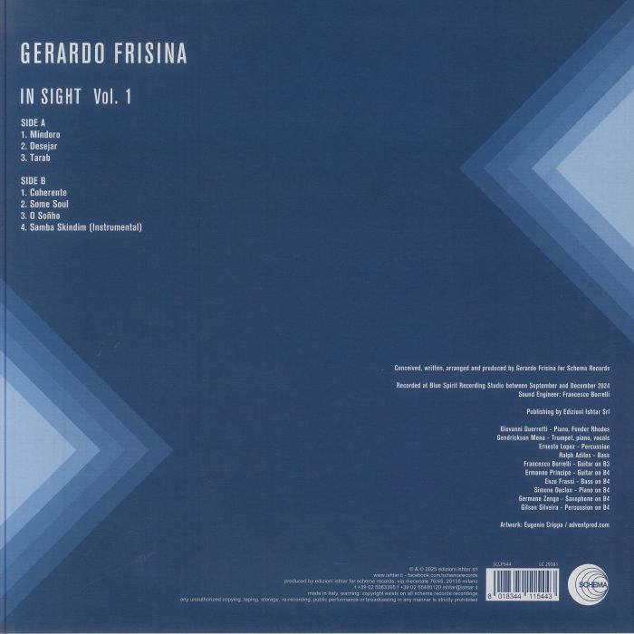 FRISINA, Gerardo - In Sight Vol 1