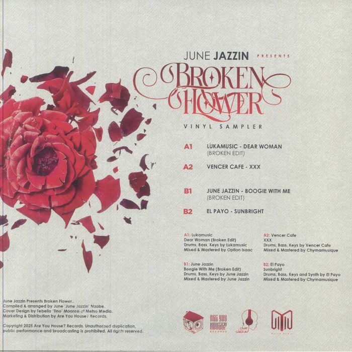 JUNE JAZZIN/LUKAMUSIC/VENCER CAFE/EL PAYO - Broken Flower: Vinyl Sampler