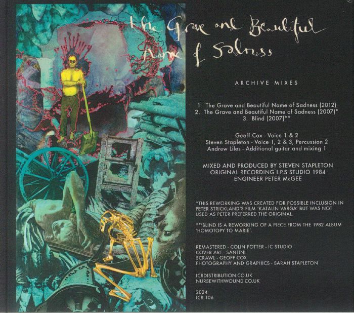 NURSE WITH WOUND - The Grave & Beautiful Name Of Sadness
