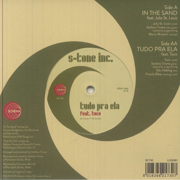 S TONE INC - In The Sand