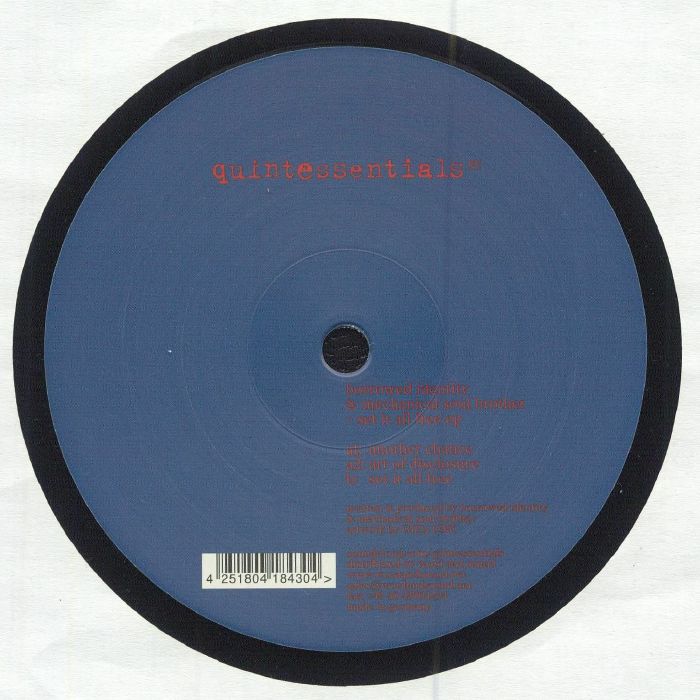 BORROWED IDENTITY/MECHANICAL SOUL BROTHER - Set It All Free EP