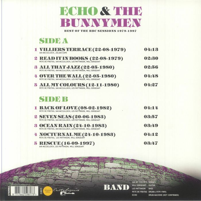 ECHO & THE BUNNYMEN - The Best Of BBC Sessions 1979-1997