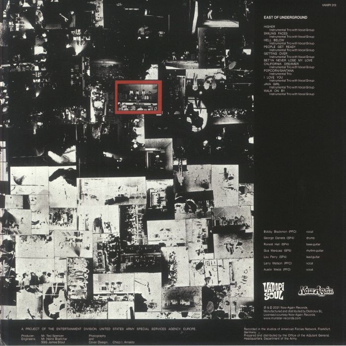 EAST OF UNDERGROUND - East Of Underground (reissue) Vinyl at Juno