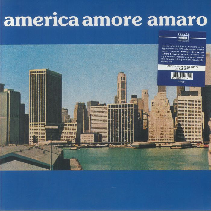 DUCROS, Remigio/LUCIANO SIMONCINI - America Amore Amaro (reissue)