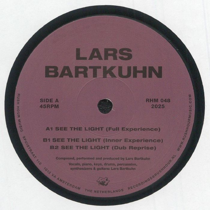 Lars Bartkuhn – See The Light vinyl cover