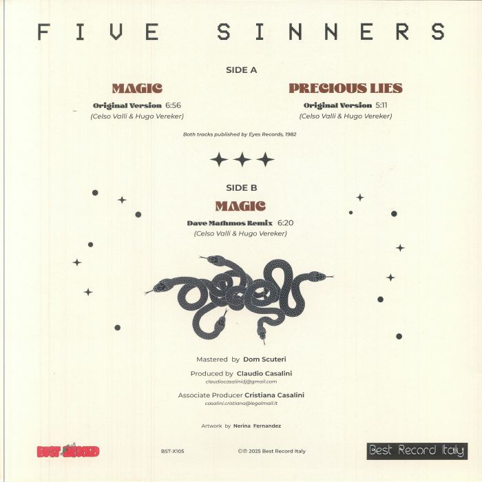 FIVE SINNERS - Magic