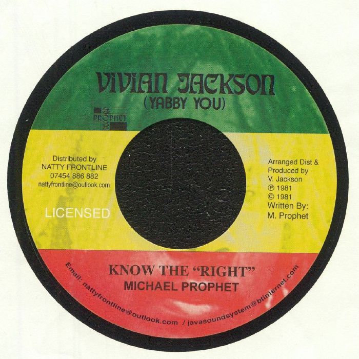 PROPHET, Michael - Know The Right