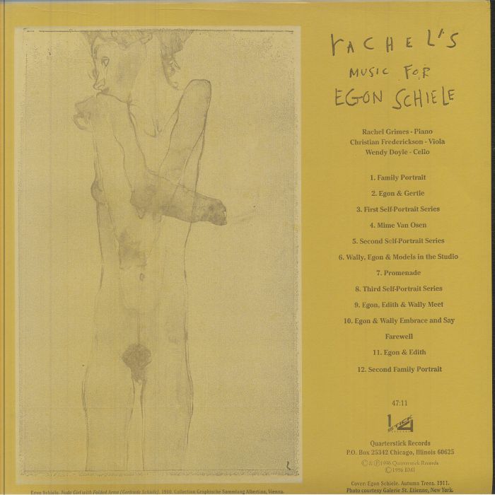 RACHEL'S - Music For Egon Schiele (30th Anniversary Edition)