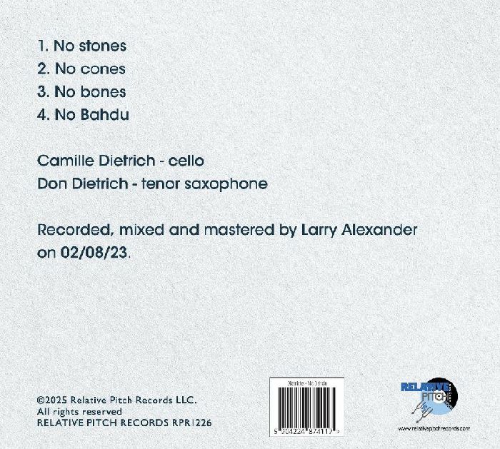 DIETRICHS - No Bahdu