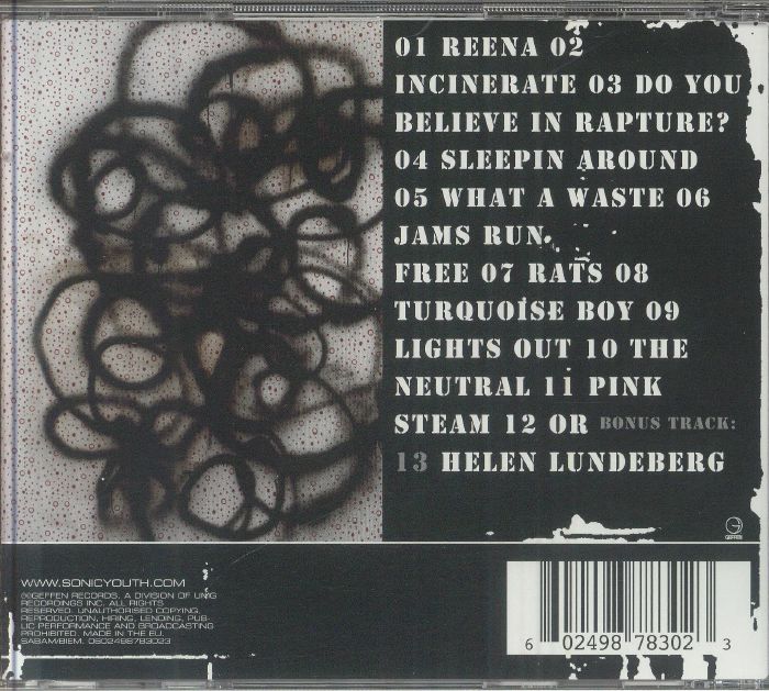 SONIC YOUTH - Rather Ripped (reissue)