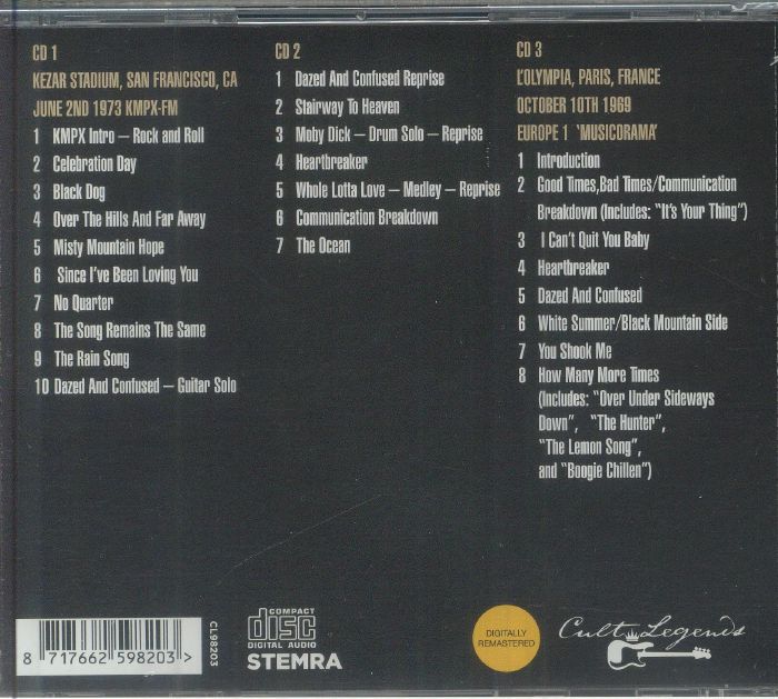 LED ZEPPELIN - The Broadcast Collection 1969 & 1973
