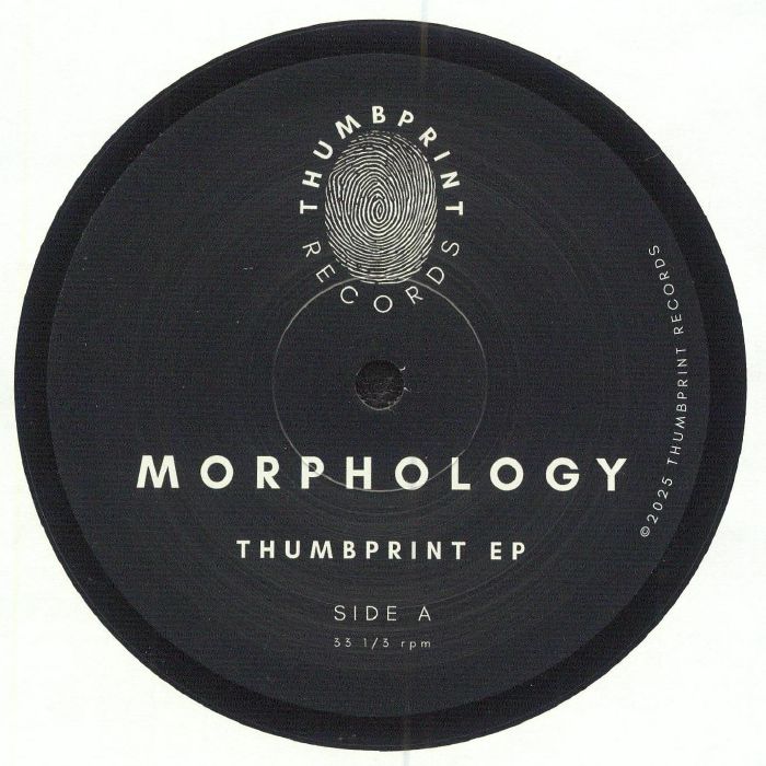 Morphology – Thumbprint EP vinyl cover