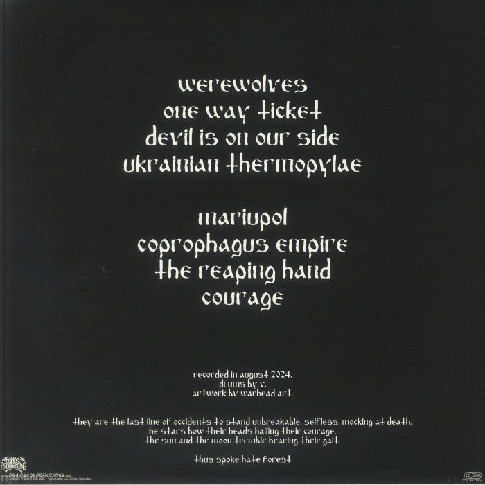 HATE FOREST - Against All Odds