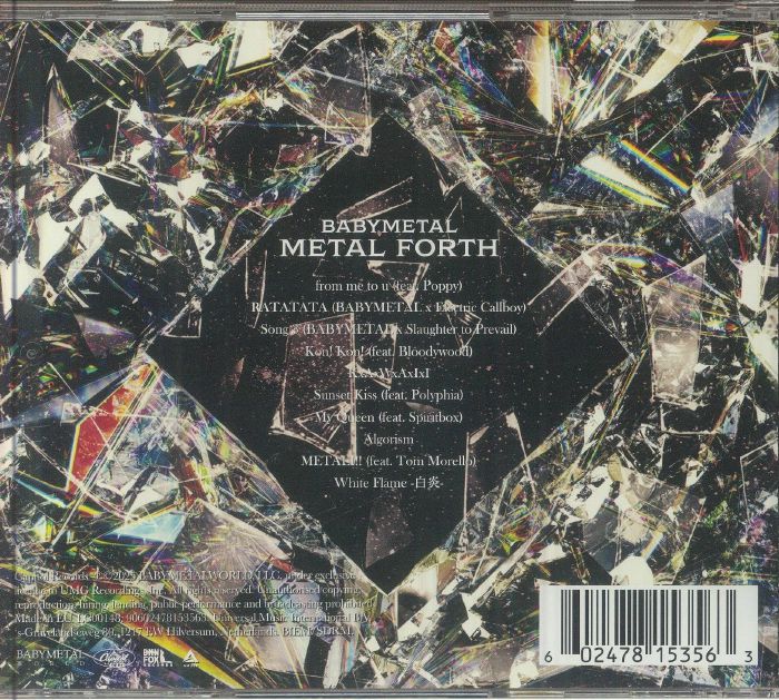 BABYMETAL - Metal Forth CD at Juno Records