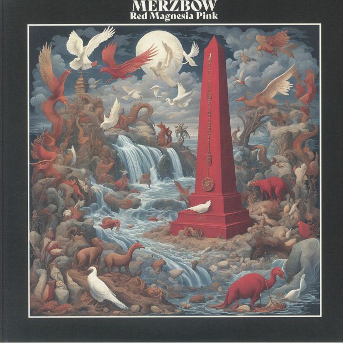 Merzbow – Red Magnesia Pink vinyl cover