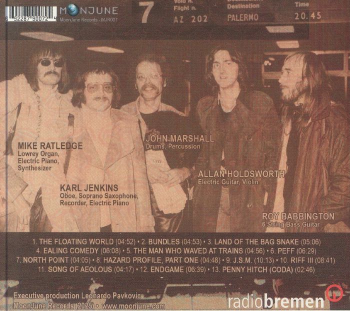 SOFT MACHINE - Floating World Live (reissue)
